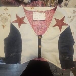 Custom cowboy vest